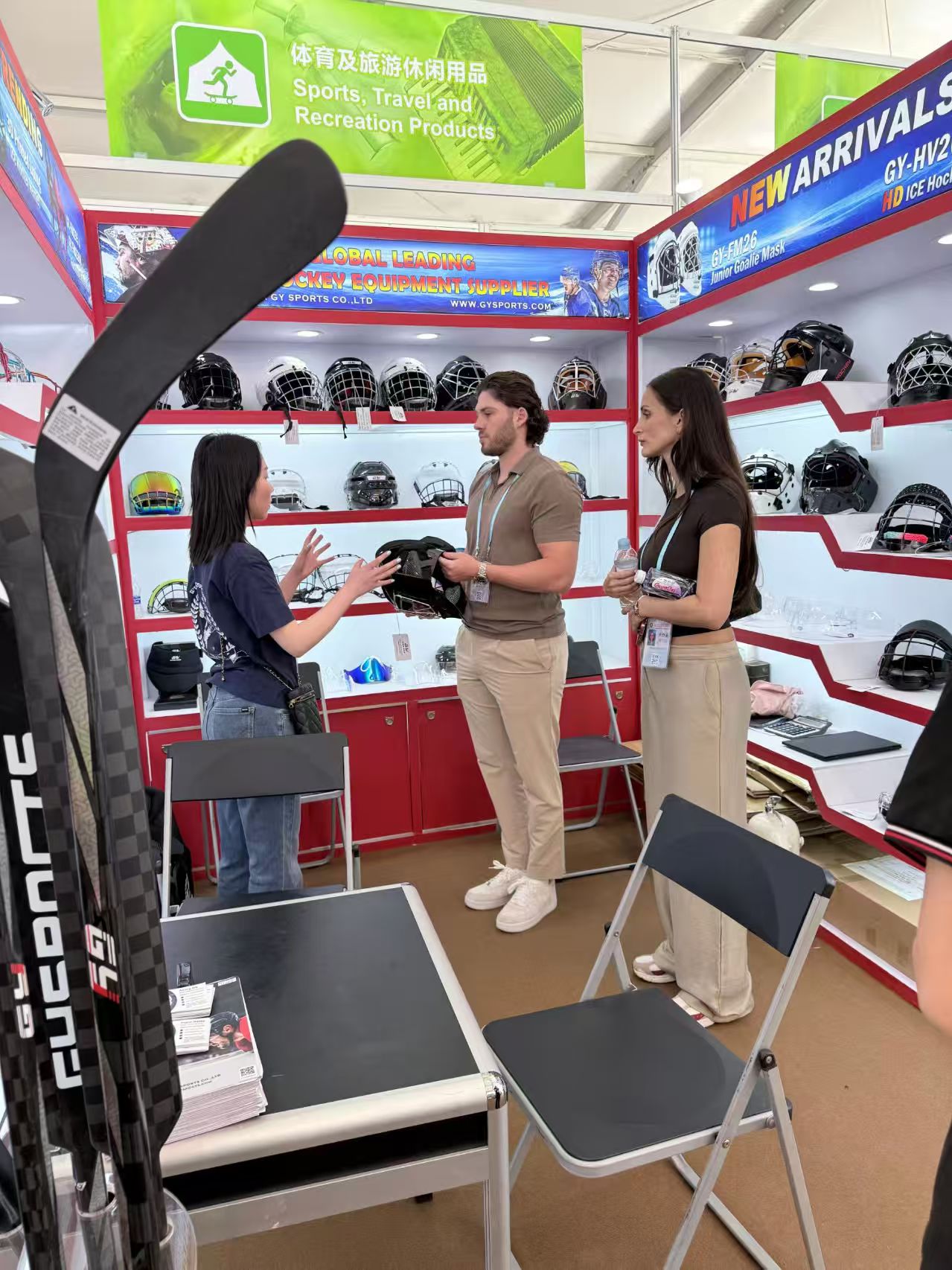 제139회 캔톤 박람회 성공적으로 종료 - GYHockey, 아이스하키 보호 장비 부문에서 세계적 인정 획득