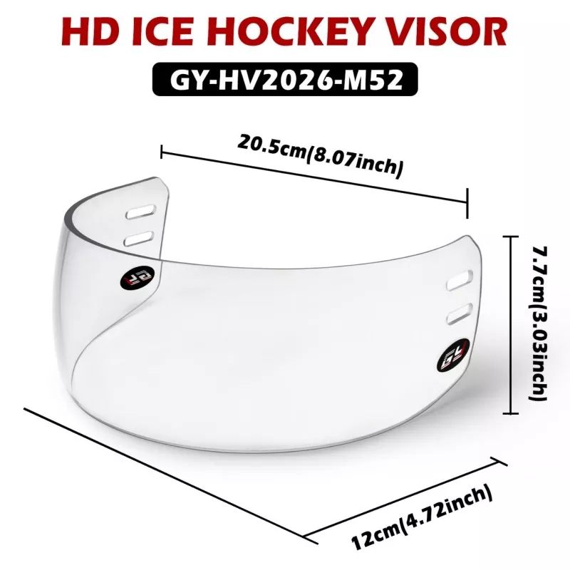 GYHOCKEY 공식 출시: 2026 HD 아이스하키 바이저 시리즈 이제 전 세계적으로 이용 가능