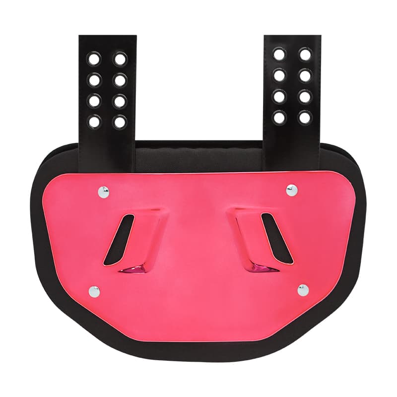 프로급 Chromeshield 백 플레이트 | 라인맨 및 라인배커를 위한 충격 등급 척추 보호